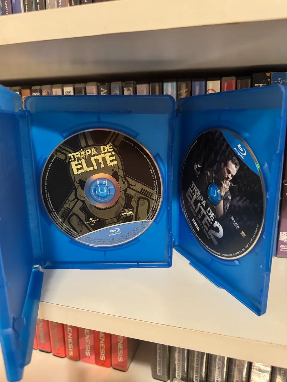 Lote blu-ray Tropa de Elite 1 e 2  - Foto 3