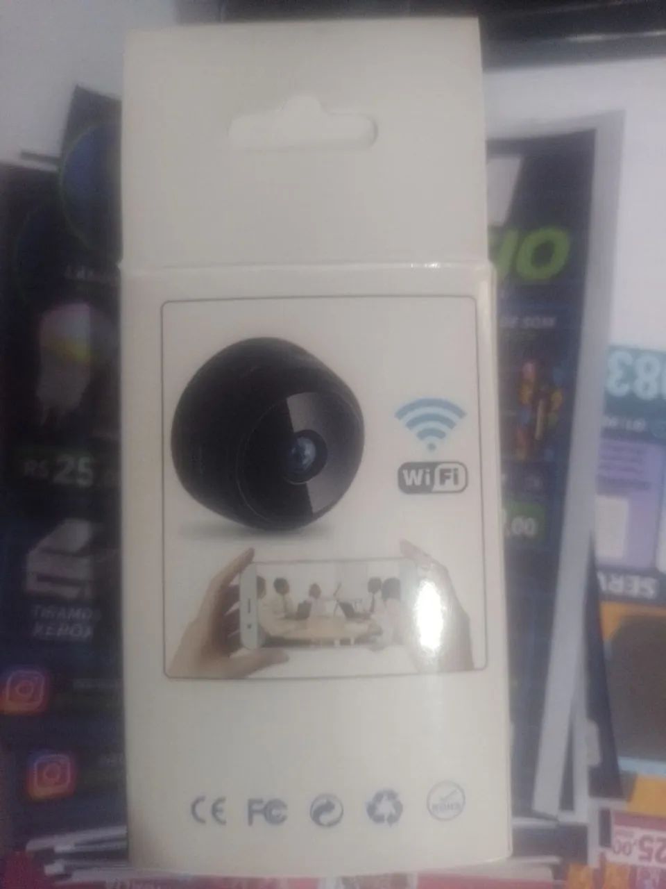 Mini câmera HD espinha - Foto 2