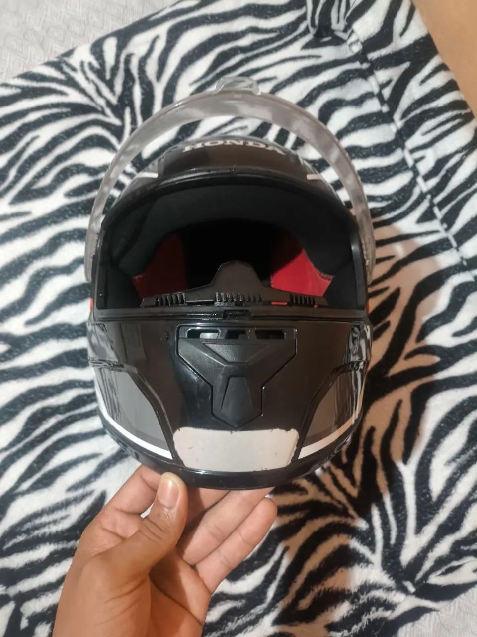 CAPACETE ORIGINAL DA HONDA N°58 - Foto 3