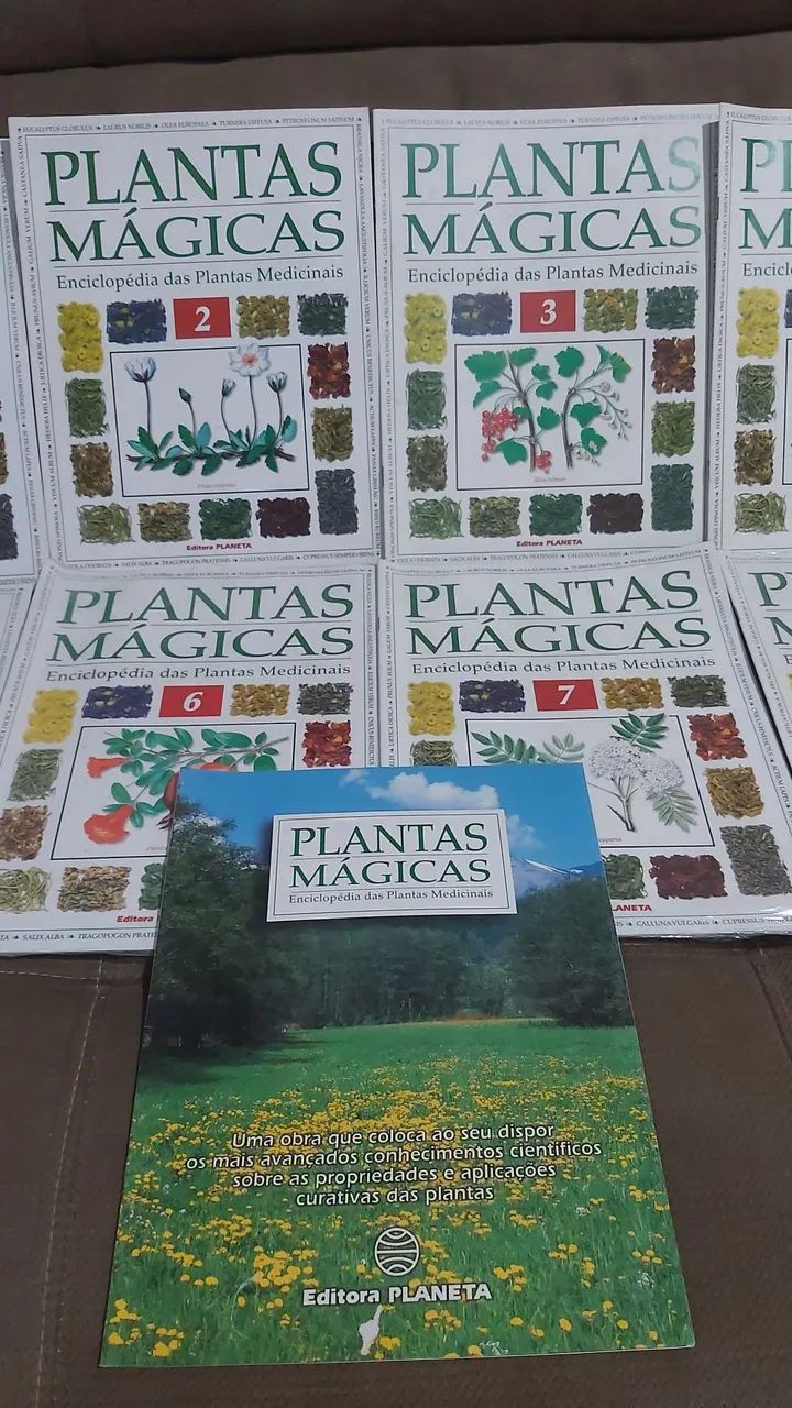  PLANTAS MÁGICAS - COLEÇÃO COMPLETA | 8 FASCÍCULOS + LIVRO - Foto 4