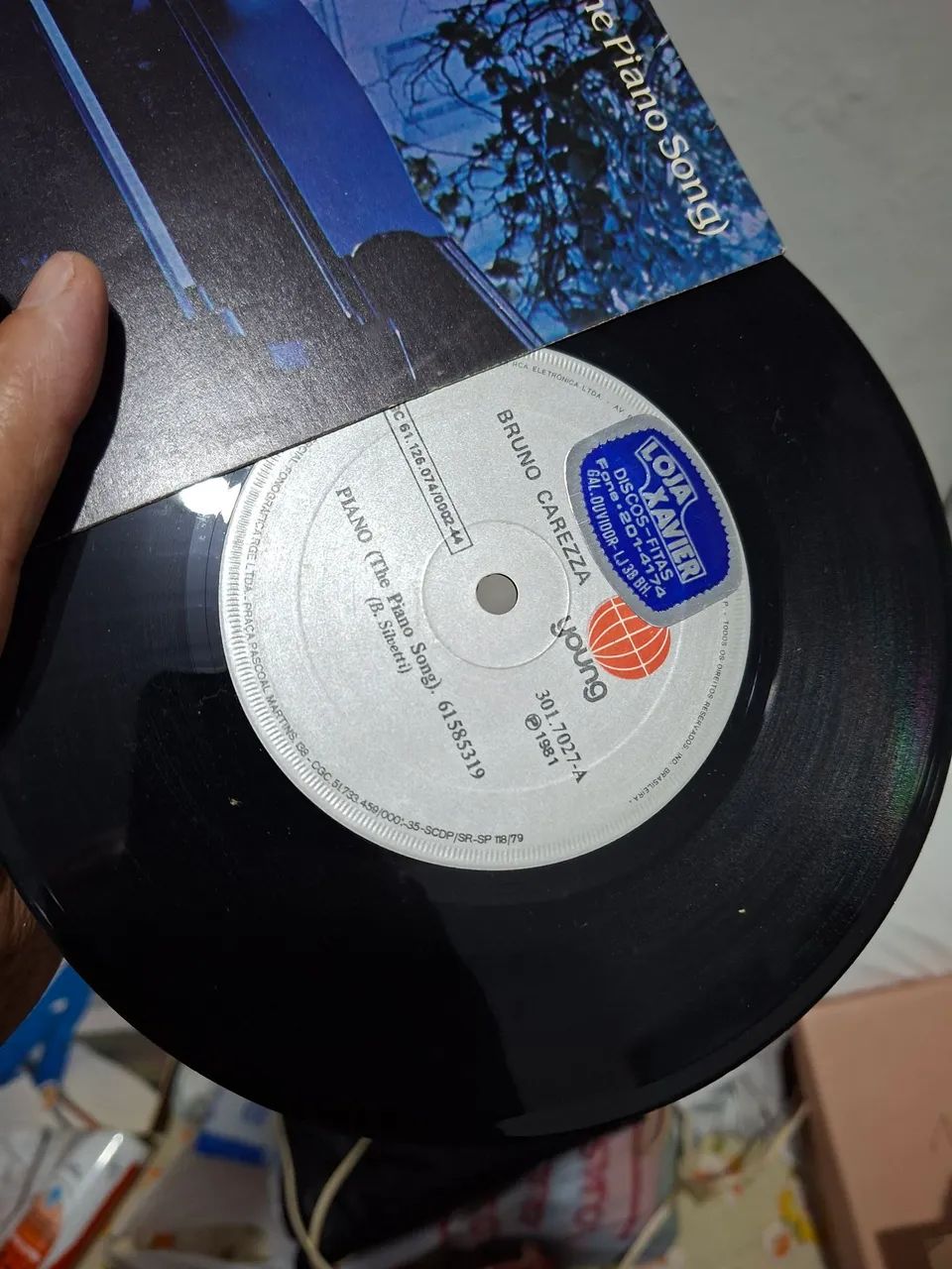 Bruno carezza - piano (The piano song)Compacto 7"Inch  - Foto 4