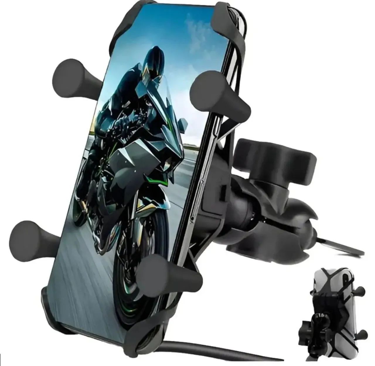 Suporte de celular para moto  - Foto 2