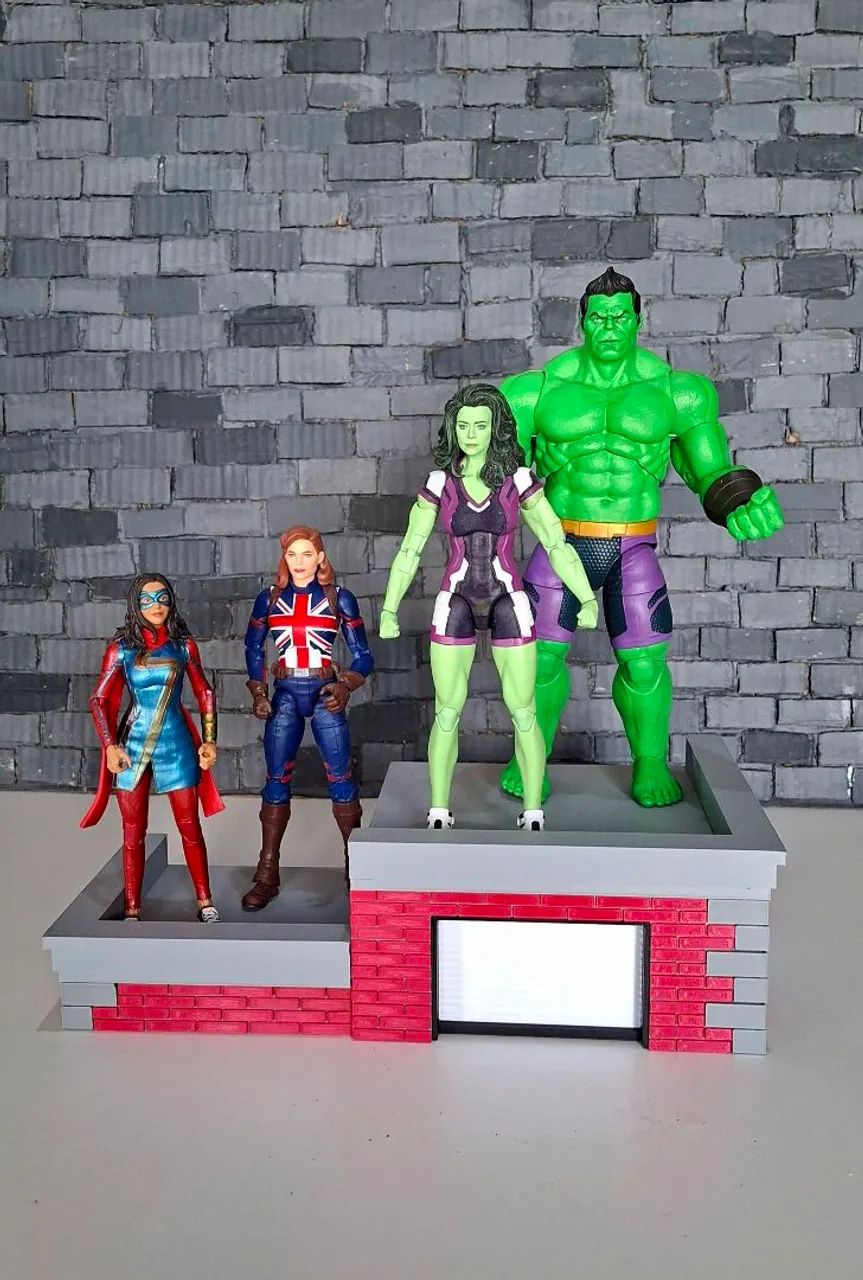 Marvel Legends Diorama Predio parte Média e Pequena - Foto 2
