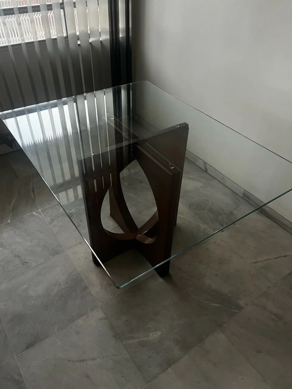 Mesa de vidro sala de jantar  - Foto 4