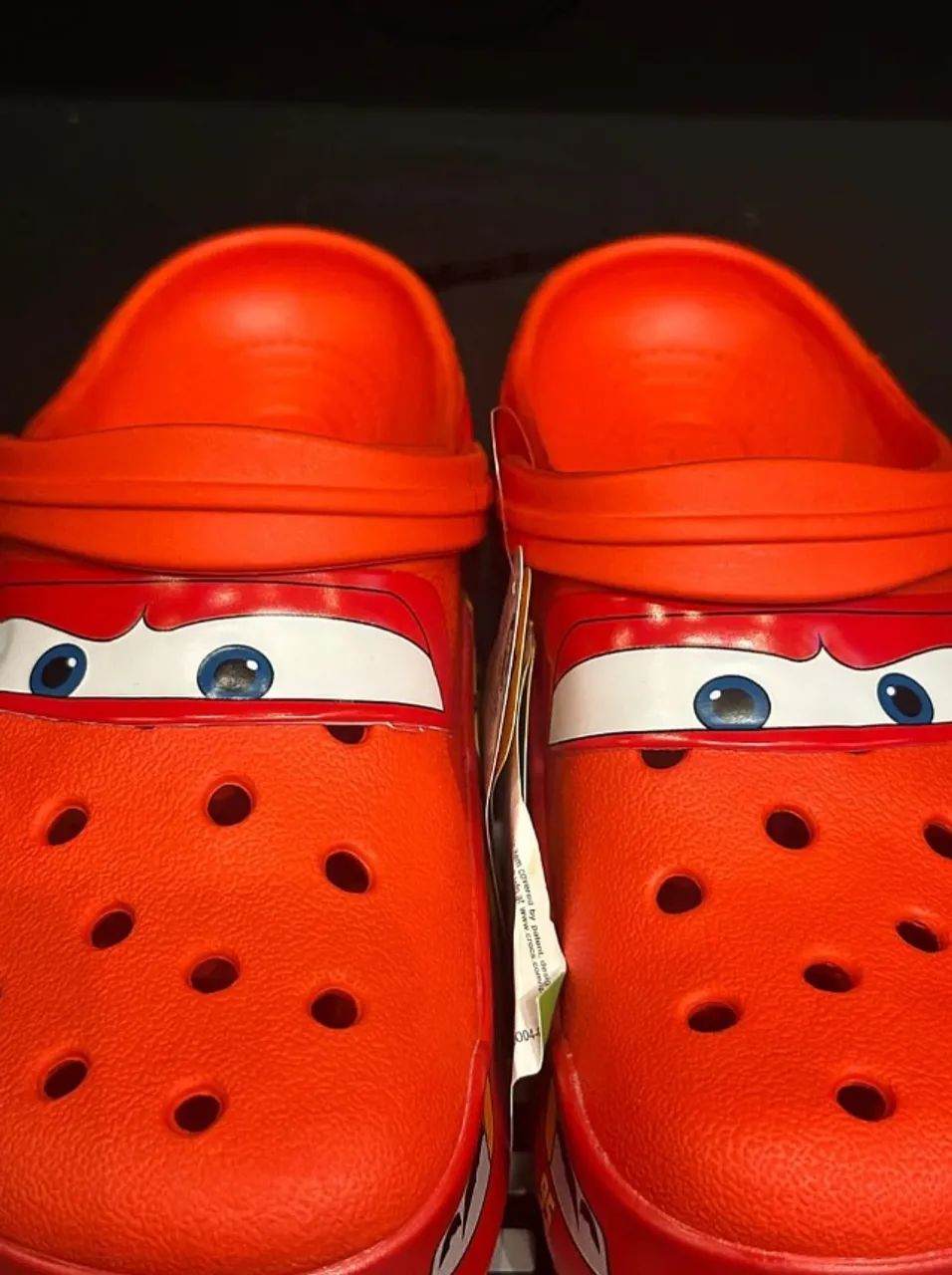 Sandália Crocs Lighting Mcqueen Red - Foto 2