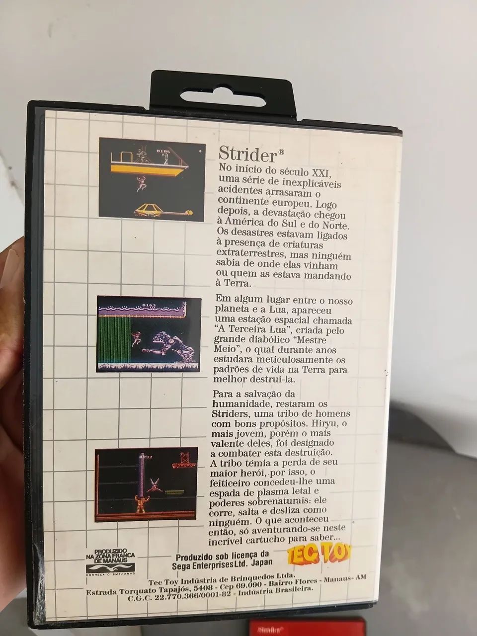 Jogo Master System Strider  - Foto 5