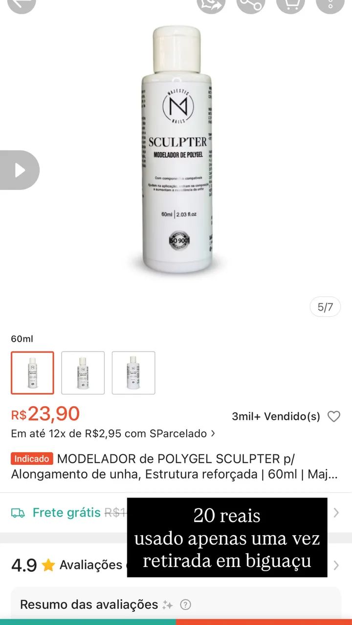 Modelador de polygel