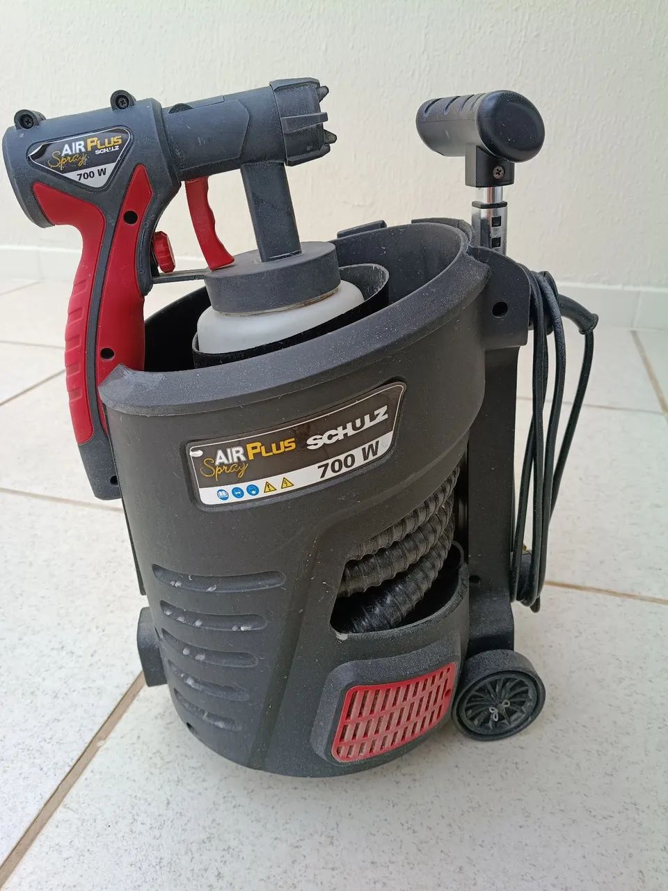 Pistola de pintar e pulverizadora Schulz 700w - Foto 3