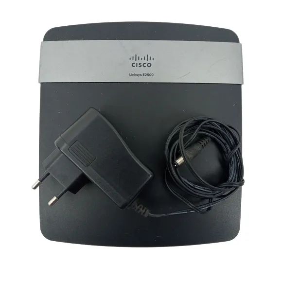 ROTEADOR WIRELESS CISCO LINKSYS E2500 DUAL BAND N600 -  USADO 