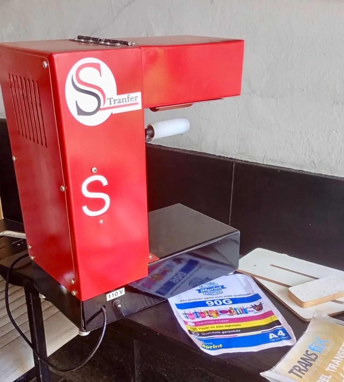 Prensa Termica para sublimação 360 - Foto 4