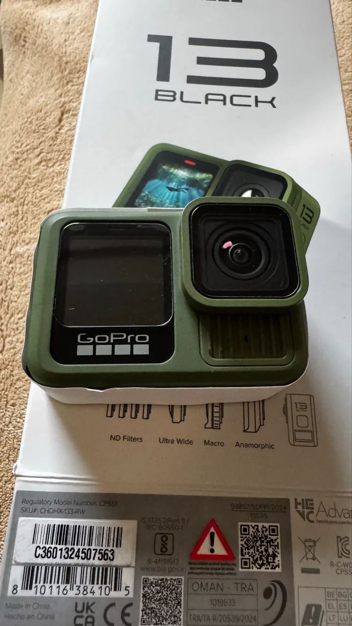 GoPro hero 13 Black Forest Green  Edição Especial 