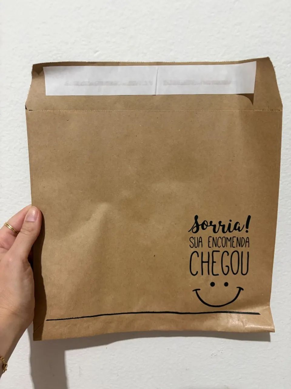 Envelope de Segurança Papel Kraft - Foto 2