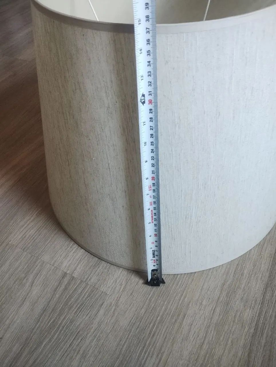 Cúpula para abajur de Linho - Foto 2