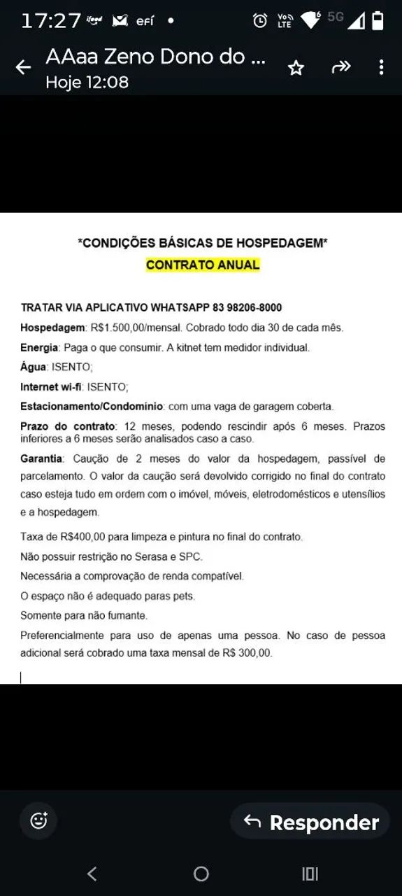 Kitnet Mobiliada - privativa - Foto 2