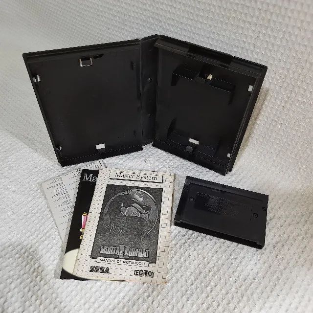 JOGO MASTER SYSTEM MORTAL KOMBAT II CIB - Foto 2