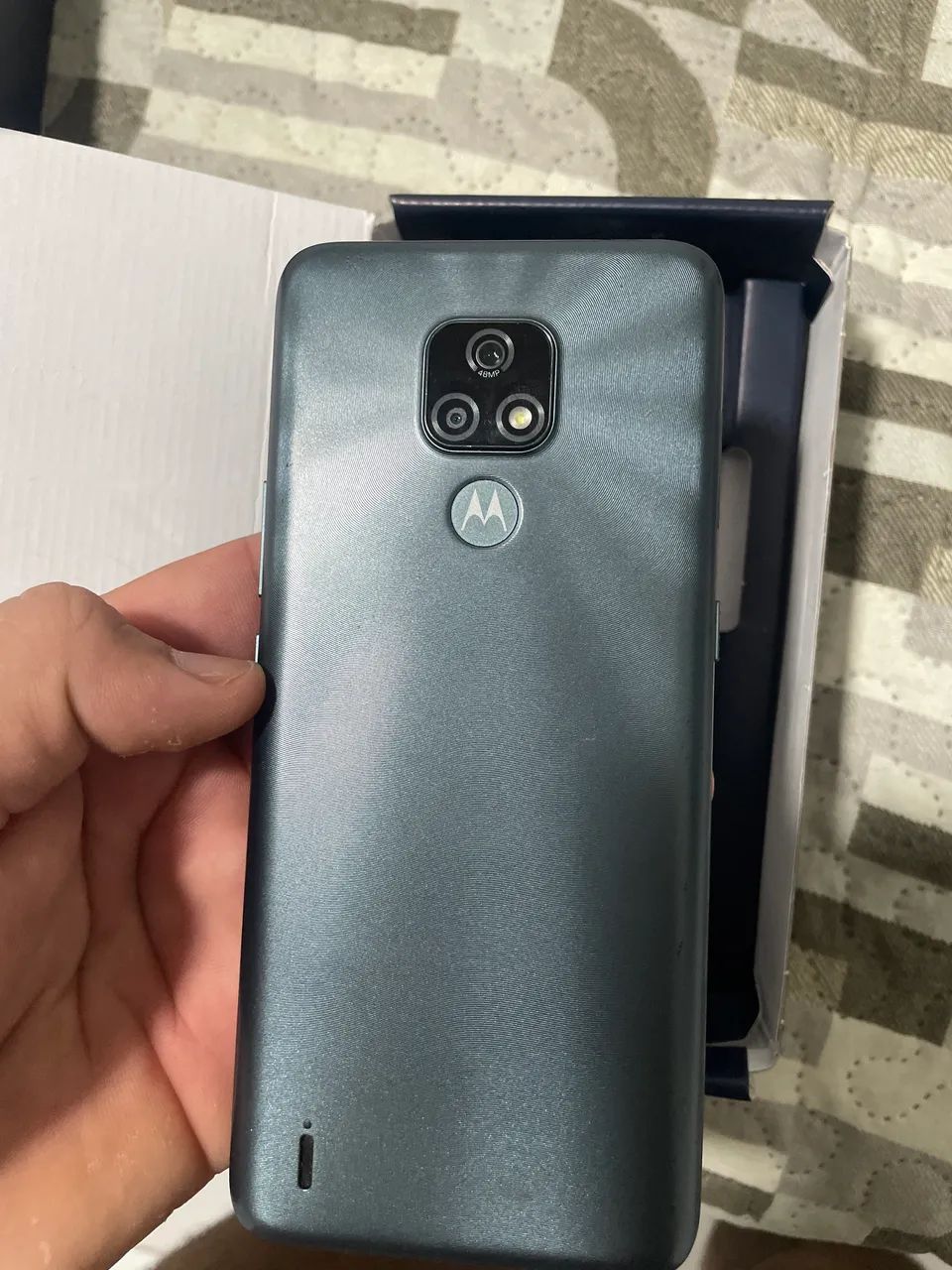 Smartphone moto e 7 novo na caixa  - Foto 3