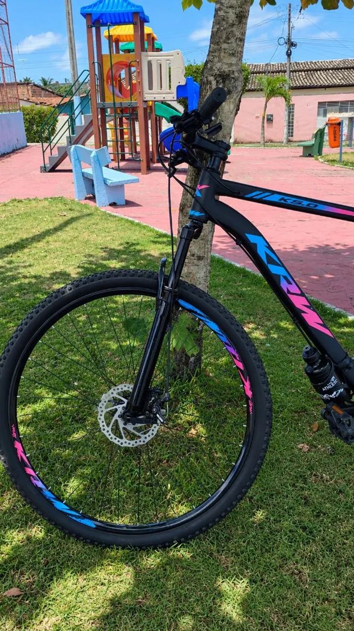 Bike praticamente nova, com nota fiscal. - Foto 3