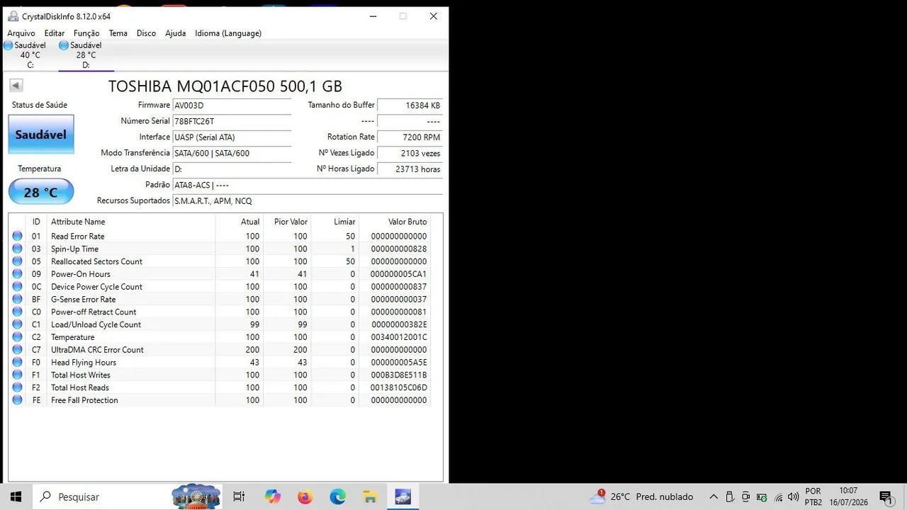 HD notebook 500 gb - Foto 3