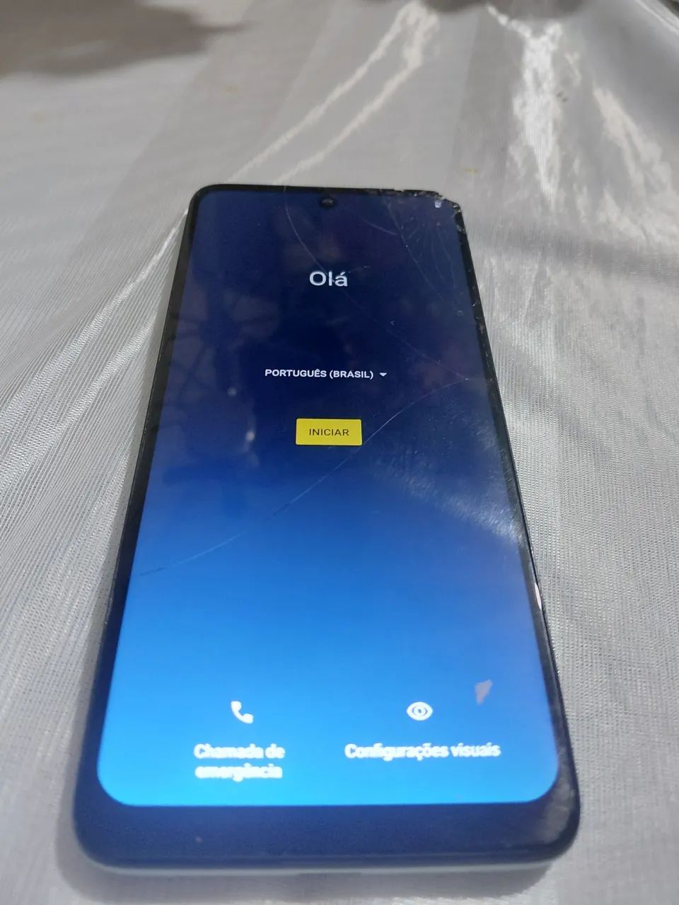 Moto G22 128GB Verde - Perfeito Funcionamento (Vidro Trincado) - Foto 5