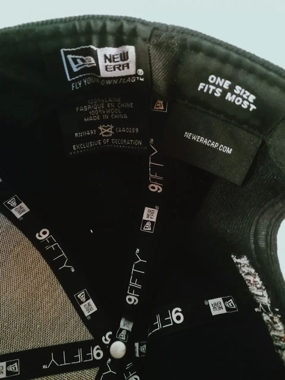 Boné new Era Boston Red Six(Original!)<br><br>novíssimo! - Foto 4