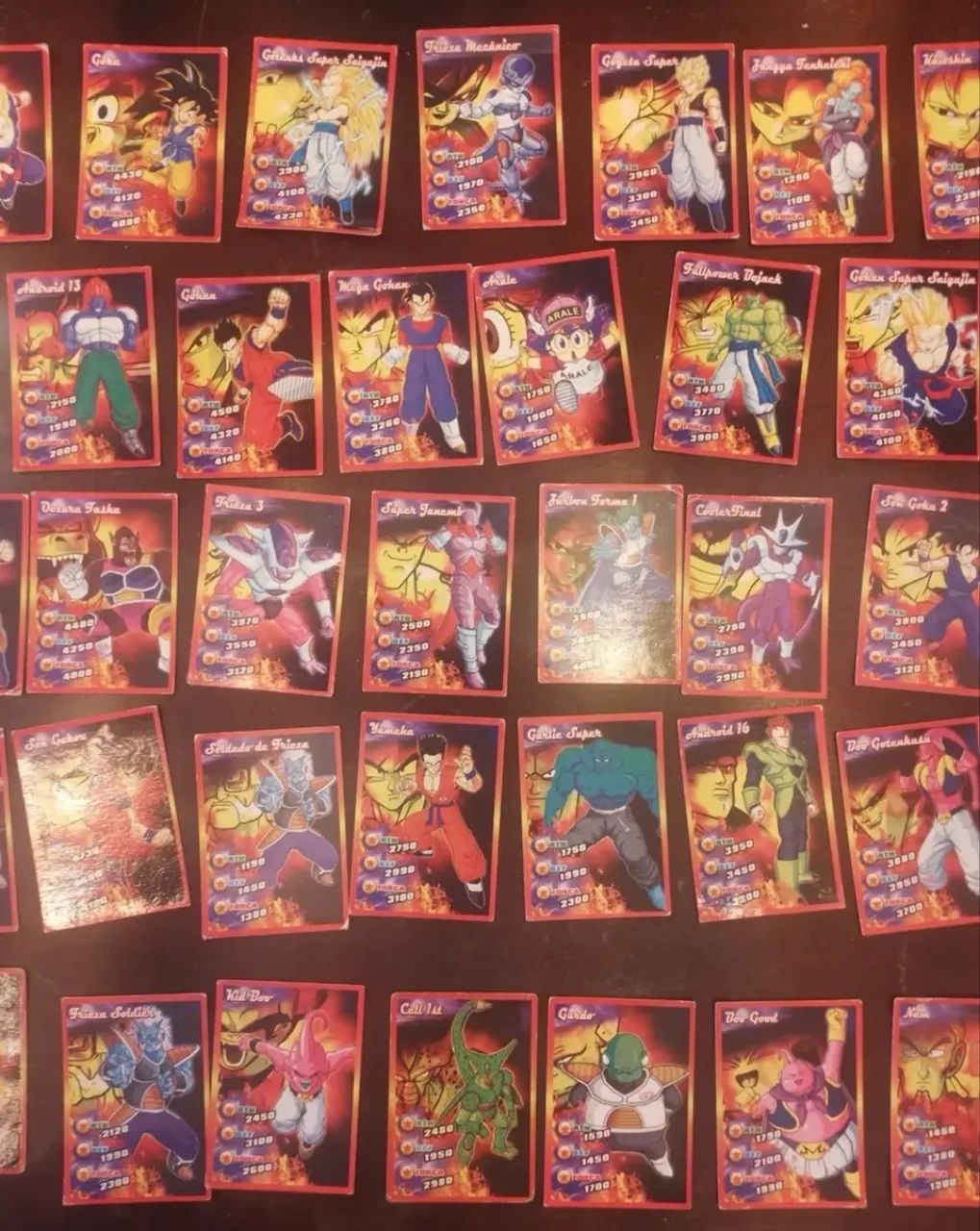 Kit de 35 Cards variados do Dragon ball Kai - Foto 2
