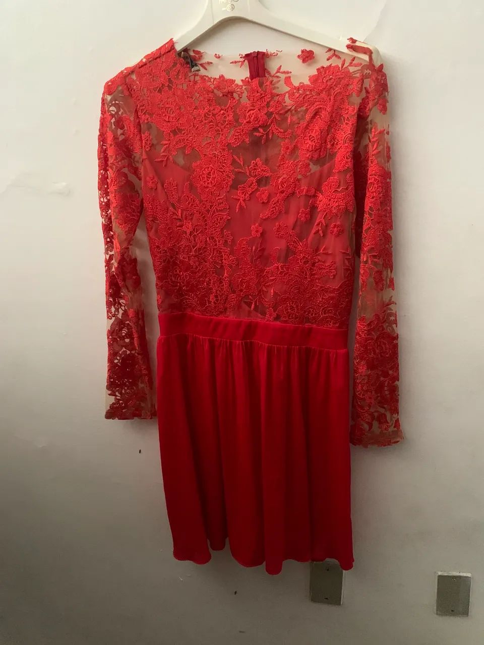 Vestido vermelho curto 