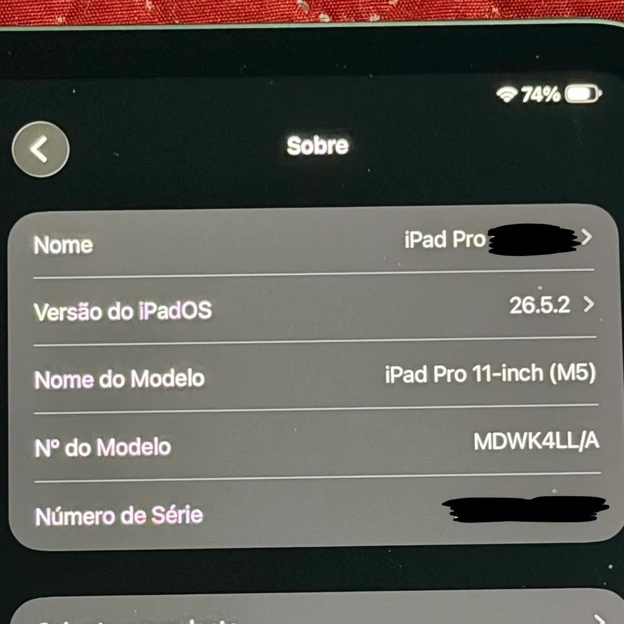 iPad Pro M5 Preto Espacial - Foto 5