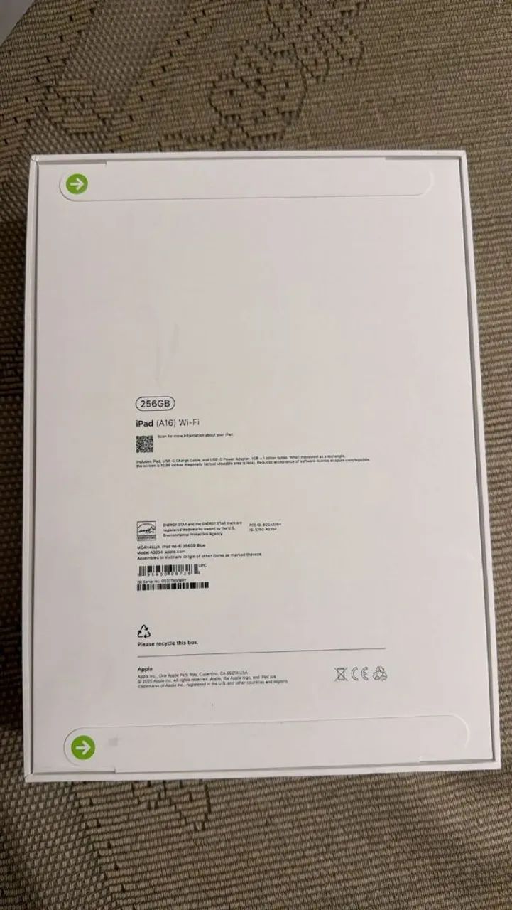 iPad (A16) Wi-Fi 256GB Azul - Lacrado - Foto 2