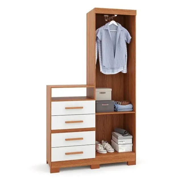 Guarda Roupas Multiuso com Cômoda  Nova, Entrego - Foto 5