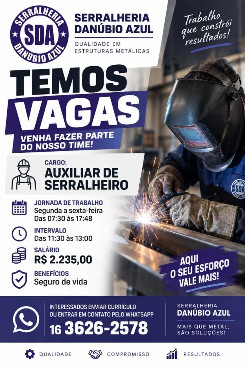 Vaga de emprego 