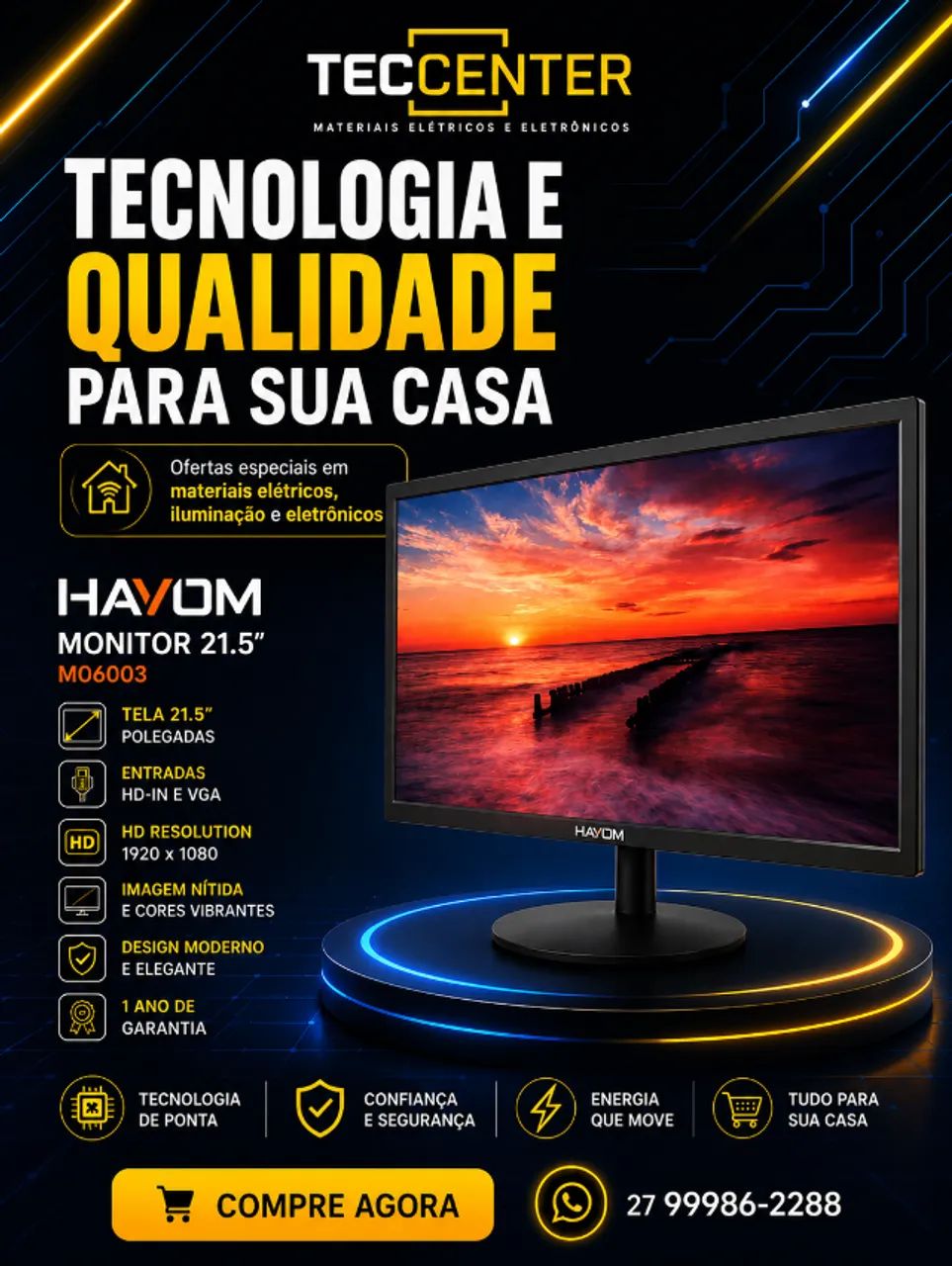 Monitor HAYOM 15 - 17 - 21,5 - 23,6  - Foto 2