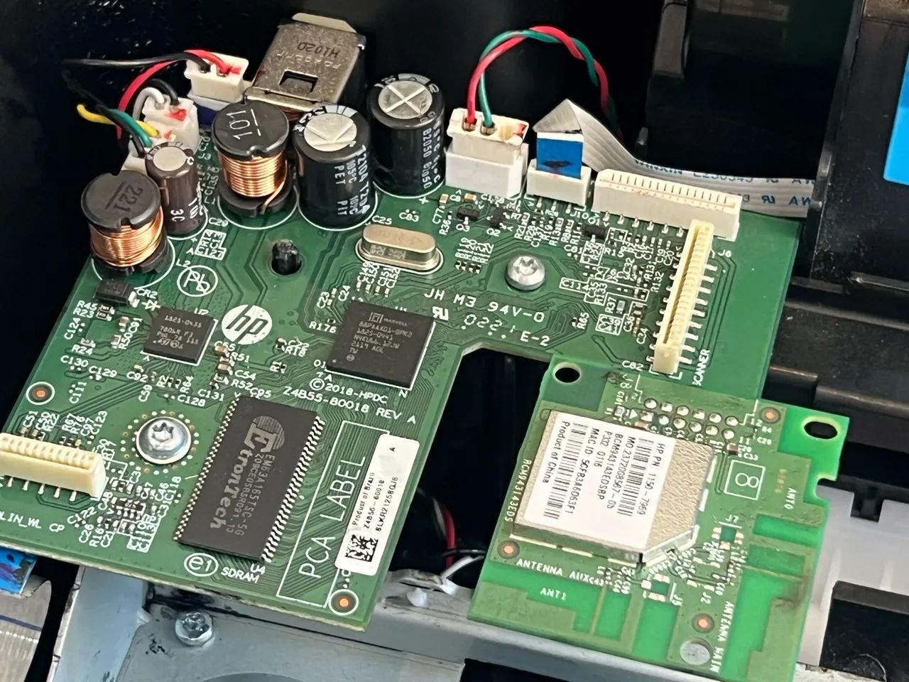 Placa mãe funcionando para impressora HP 416