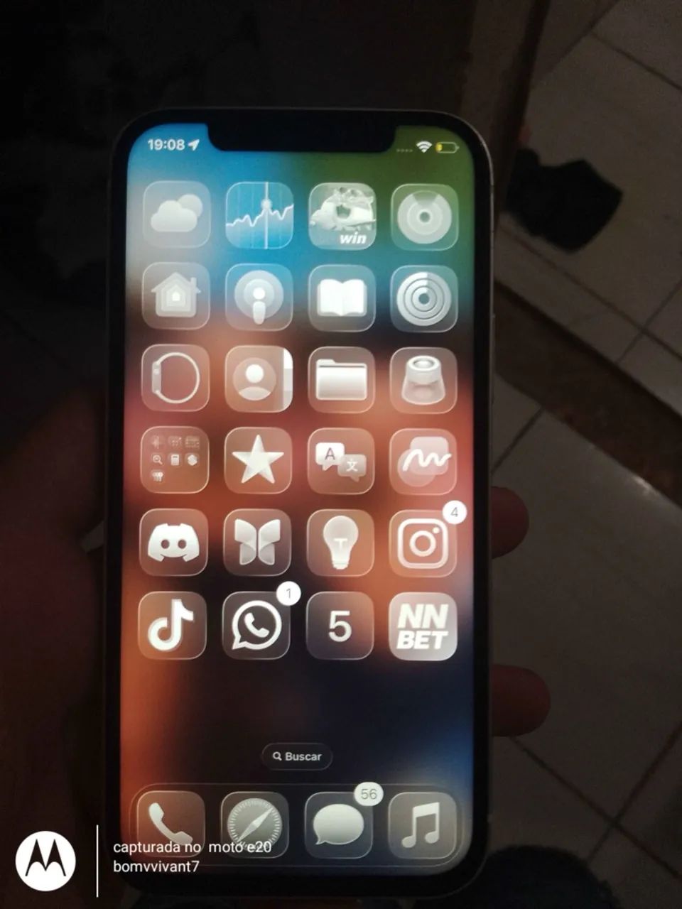 iPhone 12 pego inferior com volta  - Foto 3