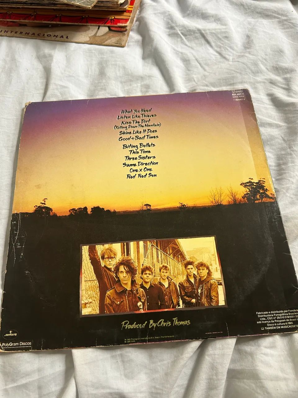 Lp inxs listen like thieves - Foto 2