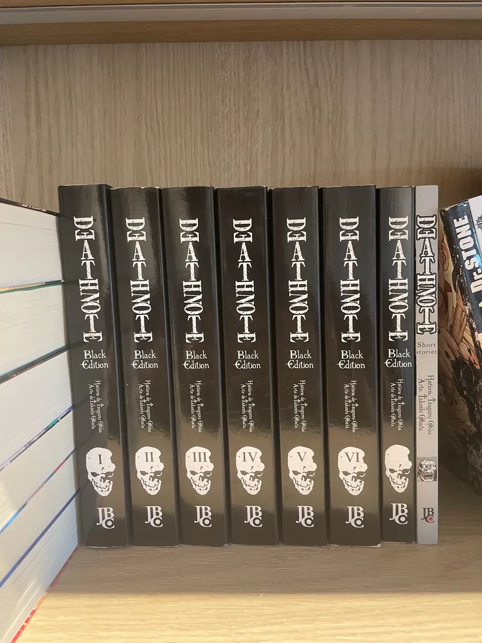 Coleção de Mangás Death Note (1-6, how to read +short stories)