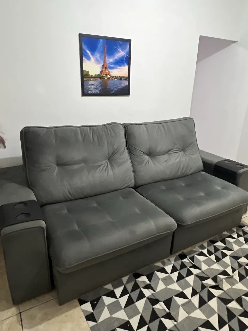 Vendo sofá 2,5m em perfeito estado  - Foto 2