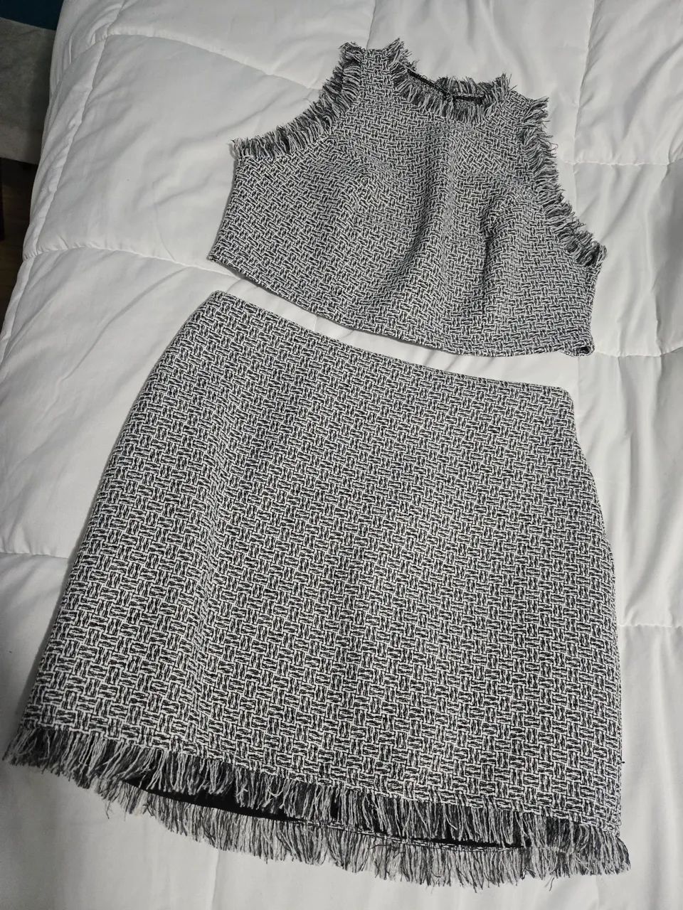 conjunto em tweed my place pp