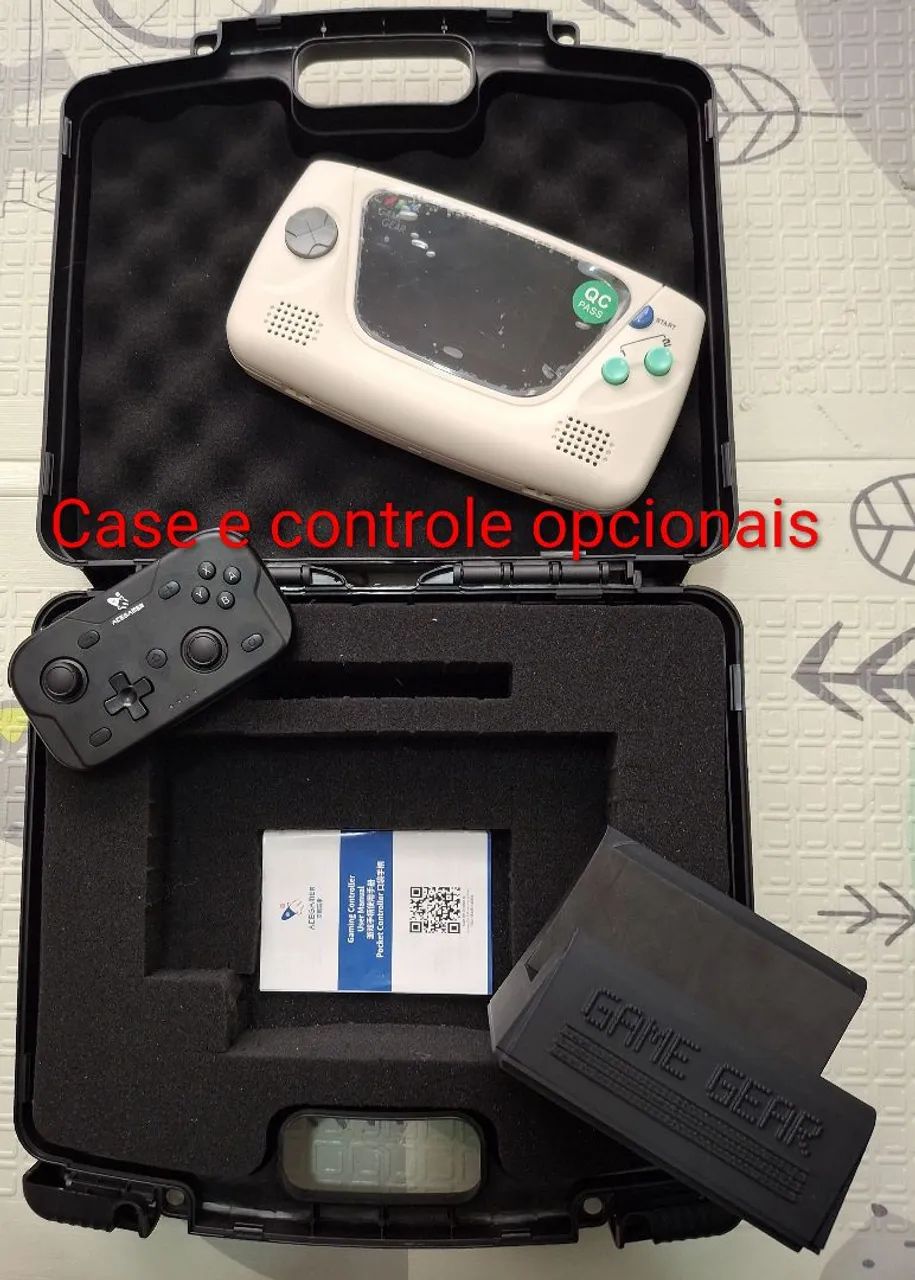 Game Gear consolizado (switch) em carcaça creme com bluetooth, HDMI e tela IPS  - Foto 5