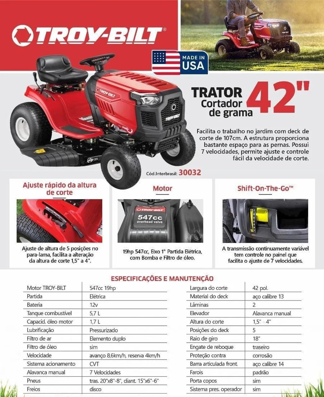 Trator Roçador - Foto 2