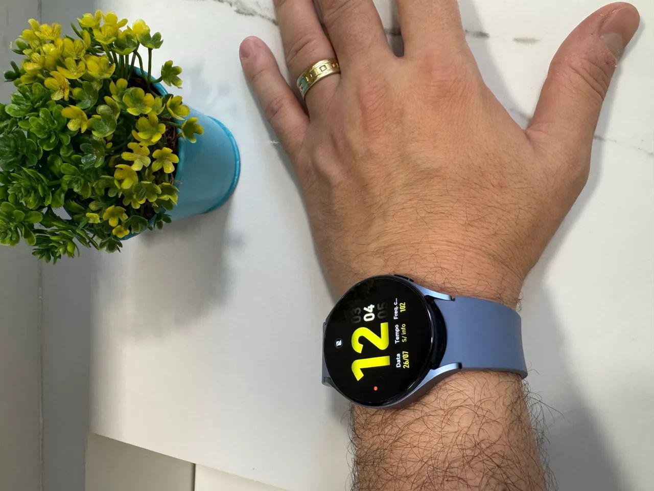Samsung Galaxy Watch5 44 mm Bluetooth Sapphire - Foto 5