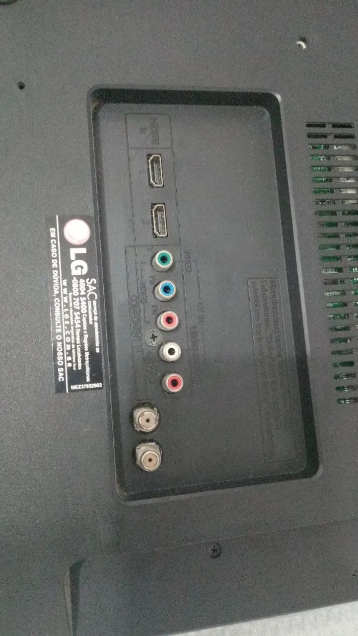 TV 32 LG nova tela quebrada  - Foto 4