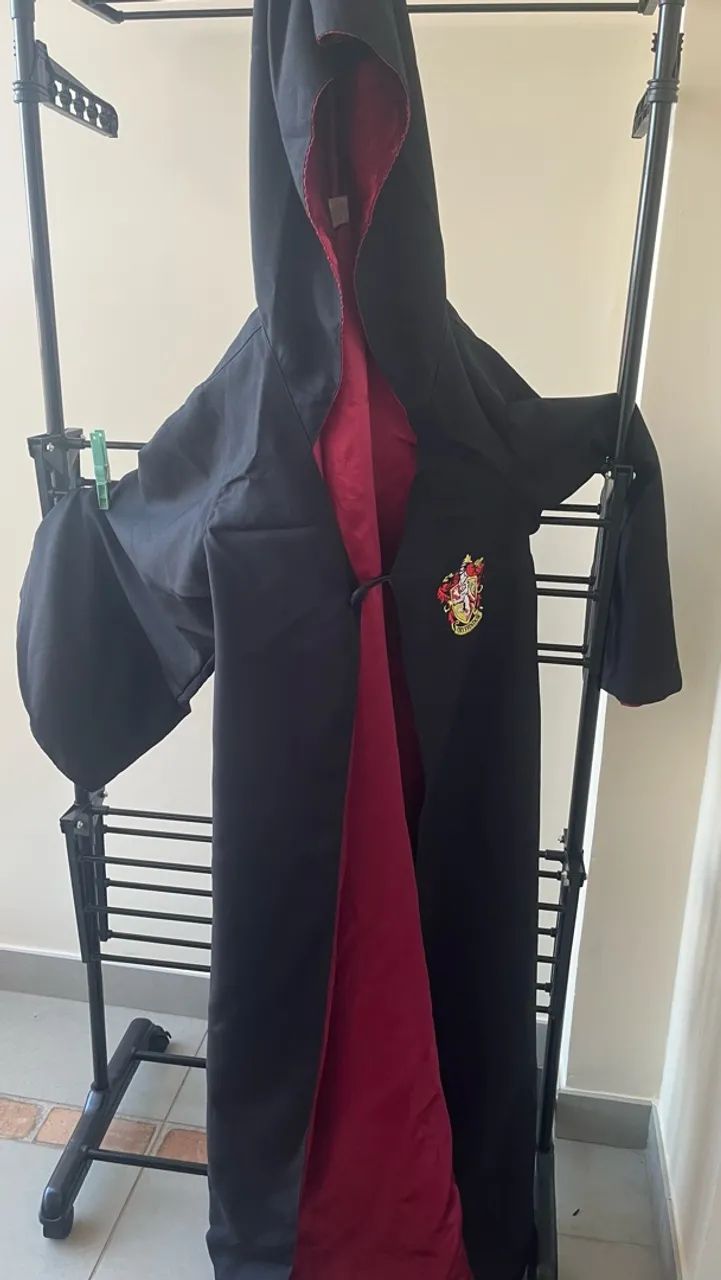 Conjunto Harry Potter capa + varinha Hermione - Foto 5