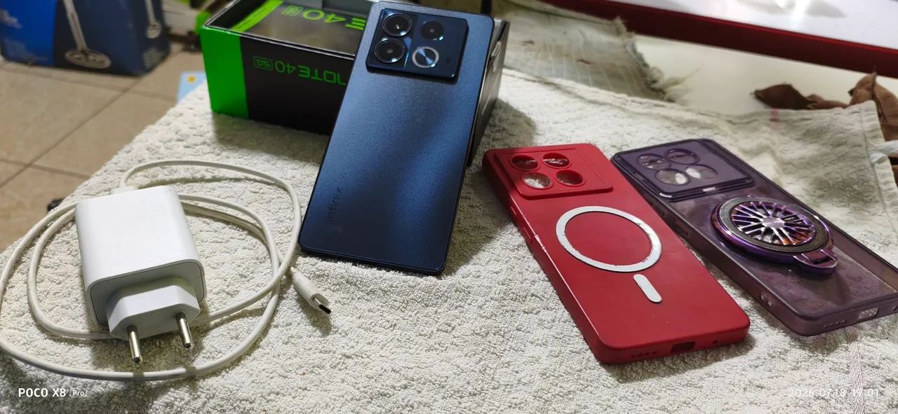 Celular Infinix note 40 5G 256gb e 16 de ram  - Foto 3