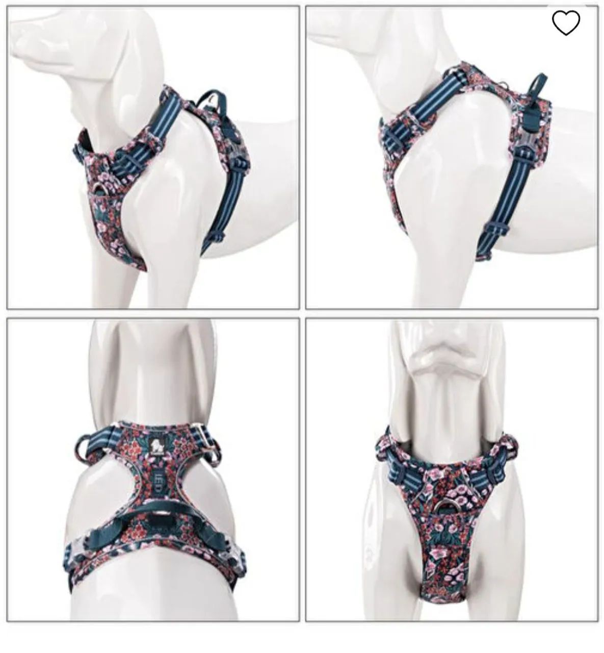 Peitoral e guia tamanho P - Foto 5