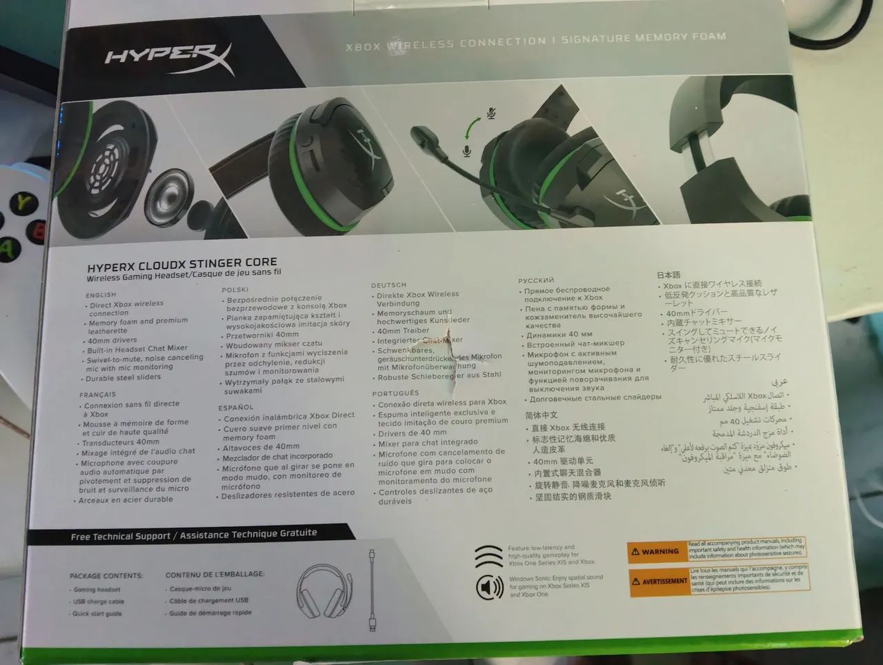 Vendo Headset HyperX compatível Xbox  - Foto 3