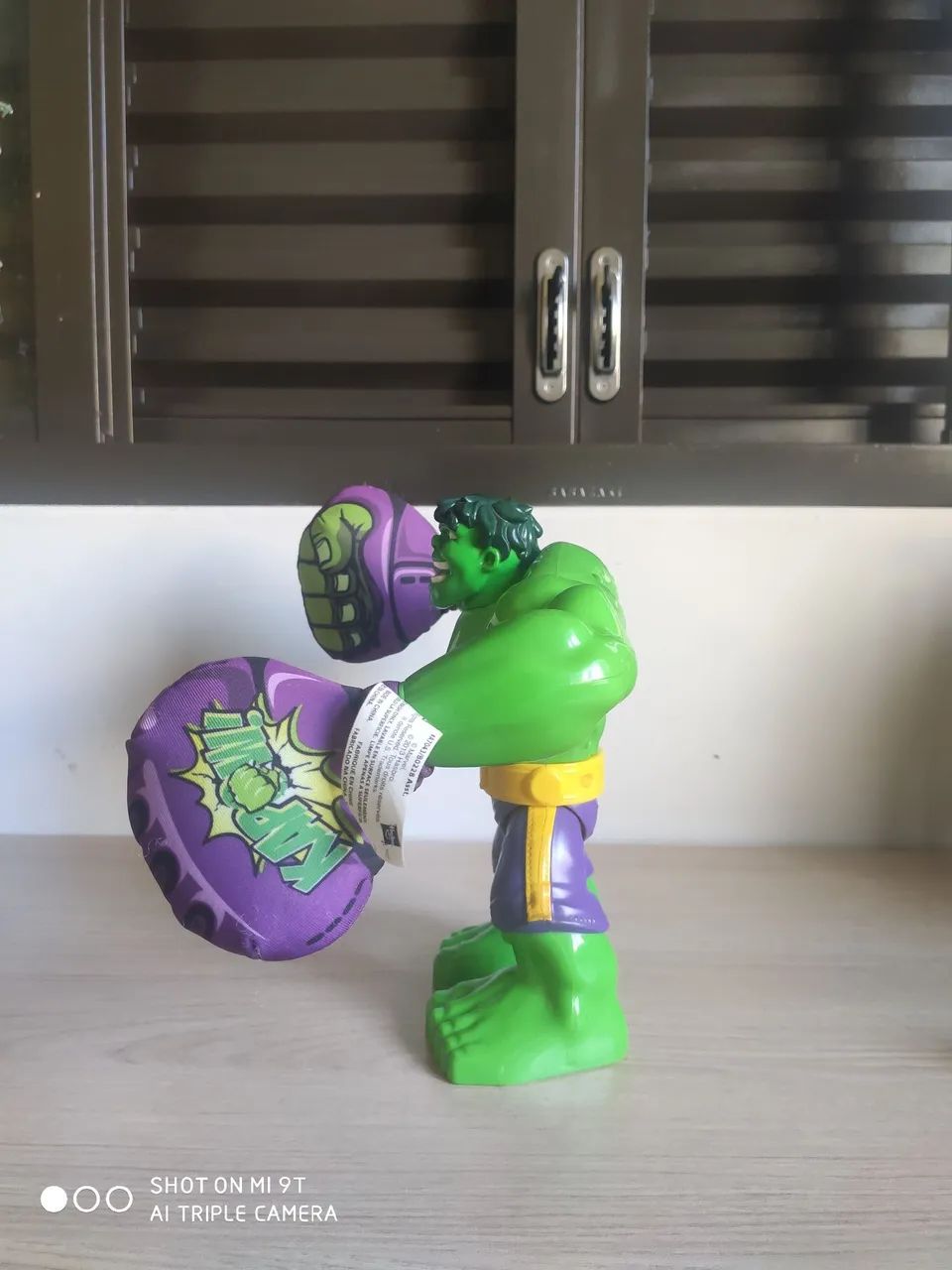 Boneco Hulk Boxeador Hasbro Original Funcionando - Foto 2