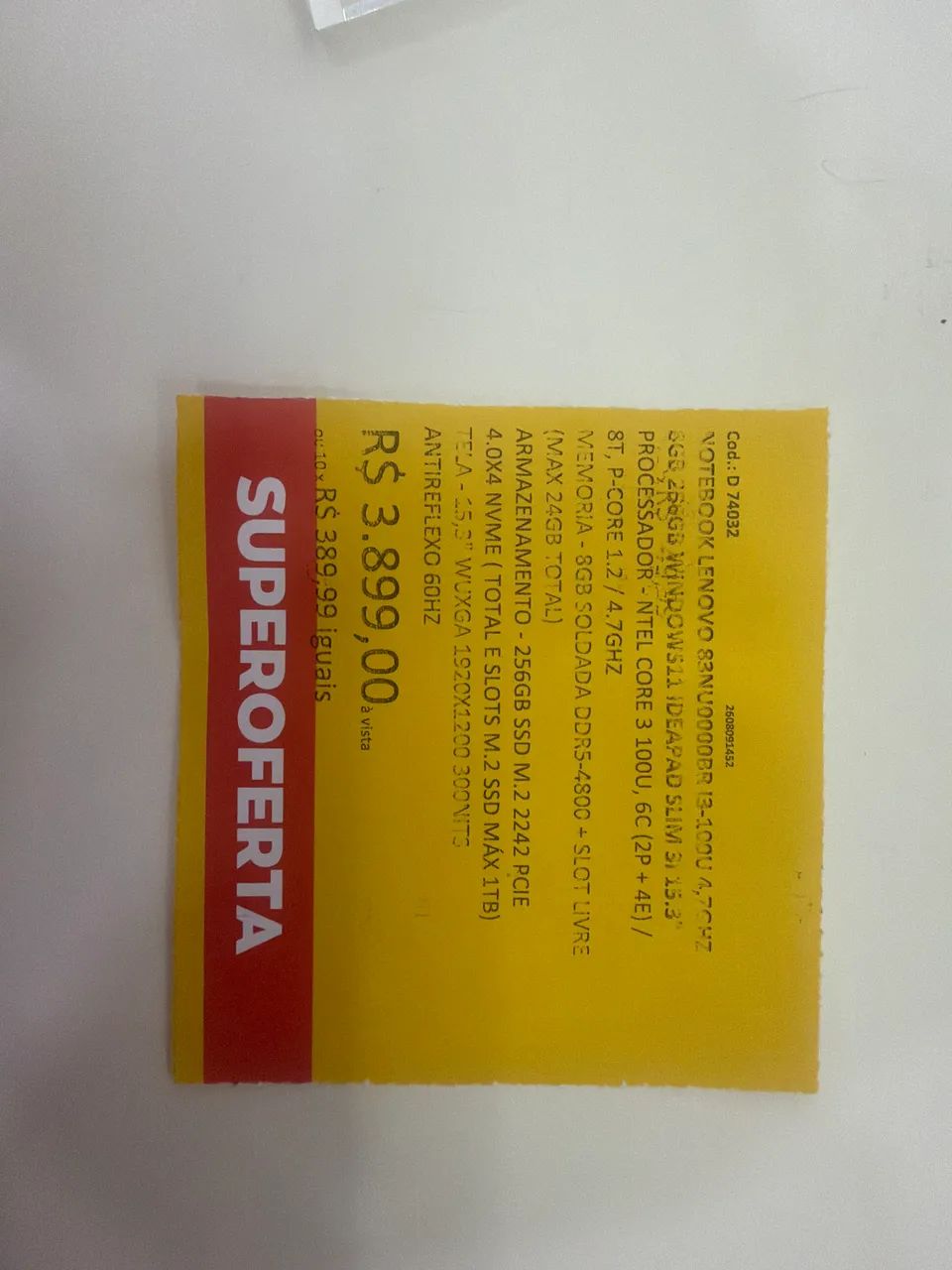 Notebook Lenovo i3 - Foto 2