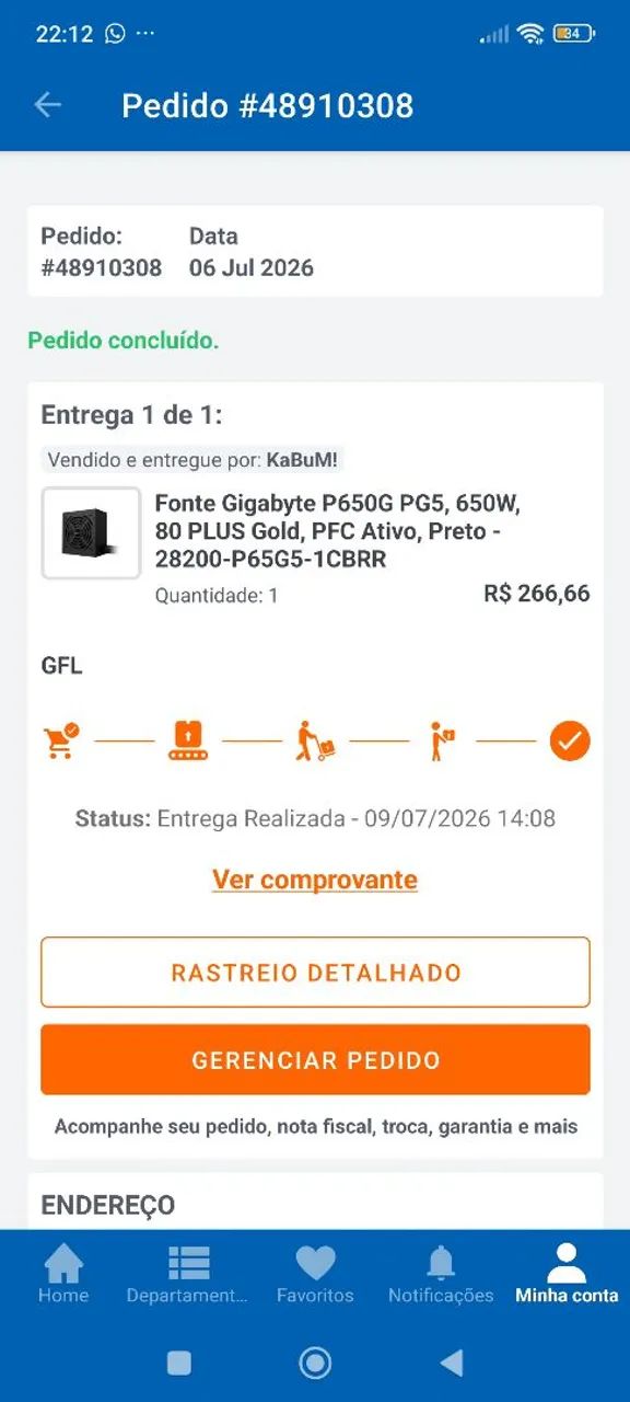 Fonte da gigabyte 650w em perfeito estado - Foto 2