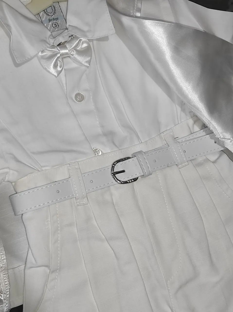 Trajes infantis brancos - Foto 3