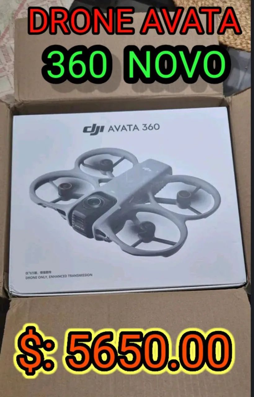 DRONE AVATA 360 ( NOVO) $ 4980.00